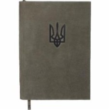 Дневник недатированный Тризуб хаки ТЕКО A4 Е 060-04.62-310856