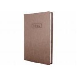 Дневник датированный Optima Nebraska A5 2025 O25203-66 бежевый металлик