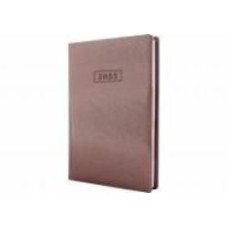 Дневник датированный Optima Mink A5 2025 O25237-66 бежевый металлик
