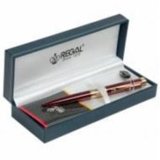 Ручка шариковая REGAL в подарочном футляре L, бордовый 52605005