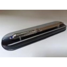 Ручка шариковая Flair 1058 синяя РШ Regent хромированный корпус с синим камнем