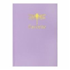 Книга для записей Favourite Pastel А6 96 лист. клетка сиреневый Buromax