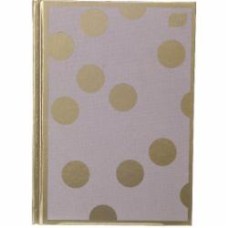 Блокнот InterDRUK А5 96 листов Metallic Satin Gold