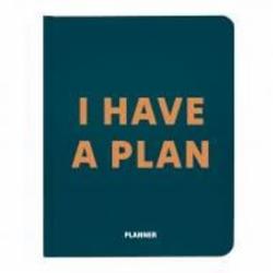 Блокнот I HAVE A PLAN зеленый Orner