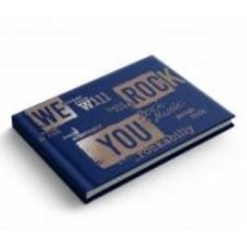 Еженедельник недатированный We will rock you 1В2449 Аркуш A6