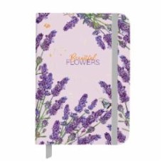 Блокнот 4PROFI Beautiful flowers lavender А5