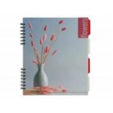 Блокнот Flowers 120 лист. клетка (170Х205) O20356-17 Optima