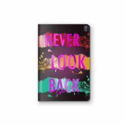 Блокнот Аркуш Never look back
