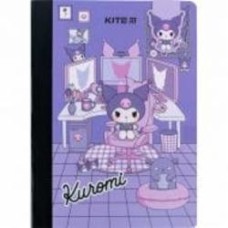 Блокнот KITE Kuromi с магнитной закладкой А5 60 лист. клетка HK24-192