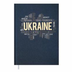 Дневник недатированный UKRAINE темно-синий Buromax A5 BM.2021-03