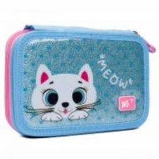Пенал школьный HP-01 Cats YES разноцветный принт