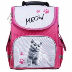 Ранец школьный Nota Bene Котики короб ортопедический Cat котик сердечко