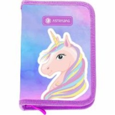 Пенал школьный AC1 PINK UNICORN ASTRABAG розовый