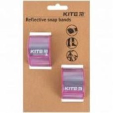 Браслет светоотражающий KITE 2 шт. сиреневый K23-108-4