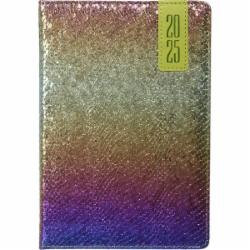 Дневник датированный Bourgeois A5 2025 ДН0389/5 разноцветный