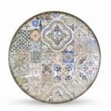 Тарелка десертная Wilmax Vintage Mosaic Graphics 19 см WL-671302 / A