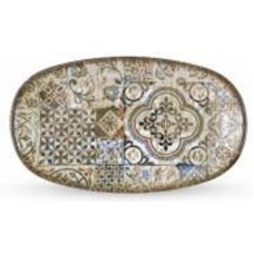 Блюдо овальное Wilmax Vintage Mosaic Graphics 16x9 см WL-671341 / A