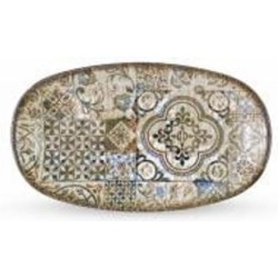 Блюдо овальное Wilmax Vintage Mosaic Graphics 16x9 см WL-671341 / A