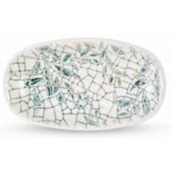 Блюдо Wilmax Olive Green Graphics, 20x11 см WL-671542 / A