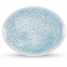 Блюдо овальное Wilmax Coral Blue Graphics 31x24 см WL-671635 / A