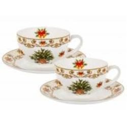 Набор чашек с блюдцами Lefard Modern Classic 300 мл на 2 персоны 985-161