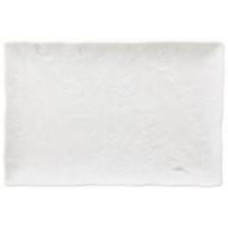 Блюдо прямоугольное Fiora Lavastone White 24x16x1.5 см