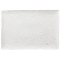 Блюдо прямоугольное Fiora Lavastone White 29x20x2 см