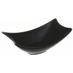 Салатник Fiora квадратный Lavastone Black 19.2x10x7 см