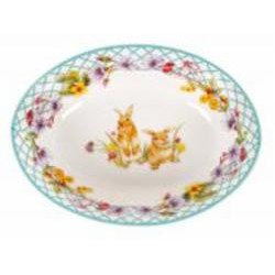 Блюдо овальное Lefard Funny Bunny 18х13 см 985-175