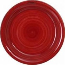 Тарелка обеденная Fiora Retro Red 19 см