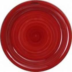 Тарелка обеденная Fiora Retro Red 19 см