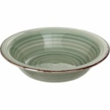 Тарелка суповая Fiora Retro Green 21.5 см