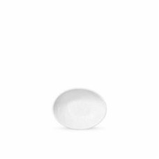 Блюдо овальное Wilmax глубокое Whitestone 8х6х3 см 30 мл WL-661517 / A