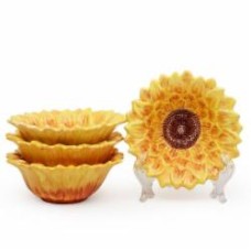 Набор пиал Certified International Солнечный сад 17×7 см 4 шт. 22237-set