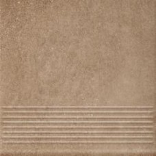 Клинкерная плитка Ceramika Paradyz Mattone Sabbia Beige Stopnica Prosta 30x30