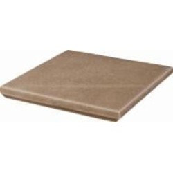 Клинкерная плитка Ceramika Paradyz Mattone Sabbia Brown Kapinos Stopnica narozna 33x33