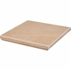 Клинкерная плитка Ceramika Paradyz Mattone Sabbia Beige Kapinos Stopnica narozna 33x33