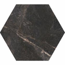 Плитка CERLAT Kenia Hex Negro 22,5х25,9