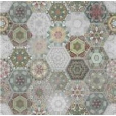 Плитка Stargres Patchwork Нexagon Colour Rett 60x60 см