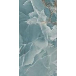 Плитка Cerossa Ceramica MARMO ONICE TEAL high glossy 60х120 см