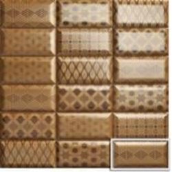 Плитка Mainzu Bumpy Gold 10x20 см