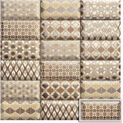 Плитка Mainzu Bumpy Luxor Golden 10x20 см