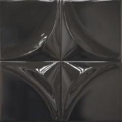 Плитка Cifre Vertex Curve Black 15x15