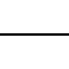 Листелло Ceramika Color Black Mat Listwa Metal 2,3x60 см