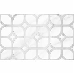 Плитка Golden Tile Marble Story Rete white MS0151 25х40 см