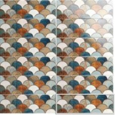 Плитка Mainzu Bellagio Escama Caramel Decor 10x30 см