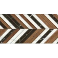 Плитка Allore Group Marquina MIX W\DEC P NR Satin 1 31x61 см