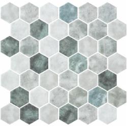 Мозаика Onix Hex XL Shabby Green Matte 2006197/459 (51,60 мм) 28,6x28,4 см