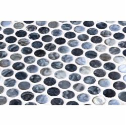 Мозаика Onix Penny Arrecife Iridis Grey 2005297/459 (19 мм) 28,7x28,5 см