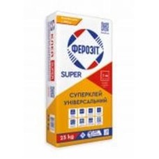 Клей для плитки Ферозит Супер 25 кг